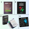 Pack of 4: Book & Journal & Trading Cards and Mouse Pad